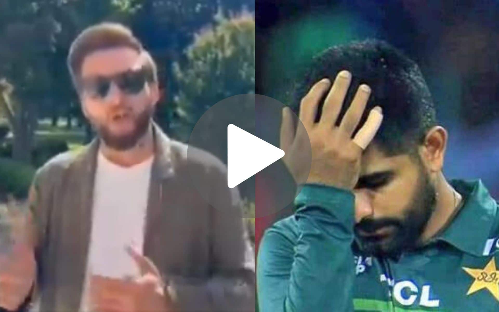 [Watch] Afridi Slams Babar Azam For Pakistan's Disastrous Defeat Against India In T20 World Cup 2024